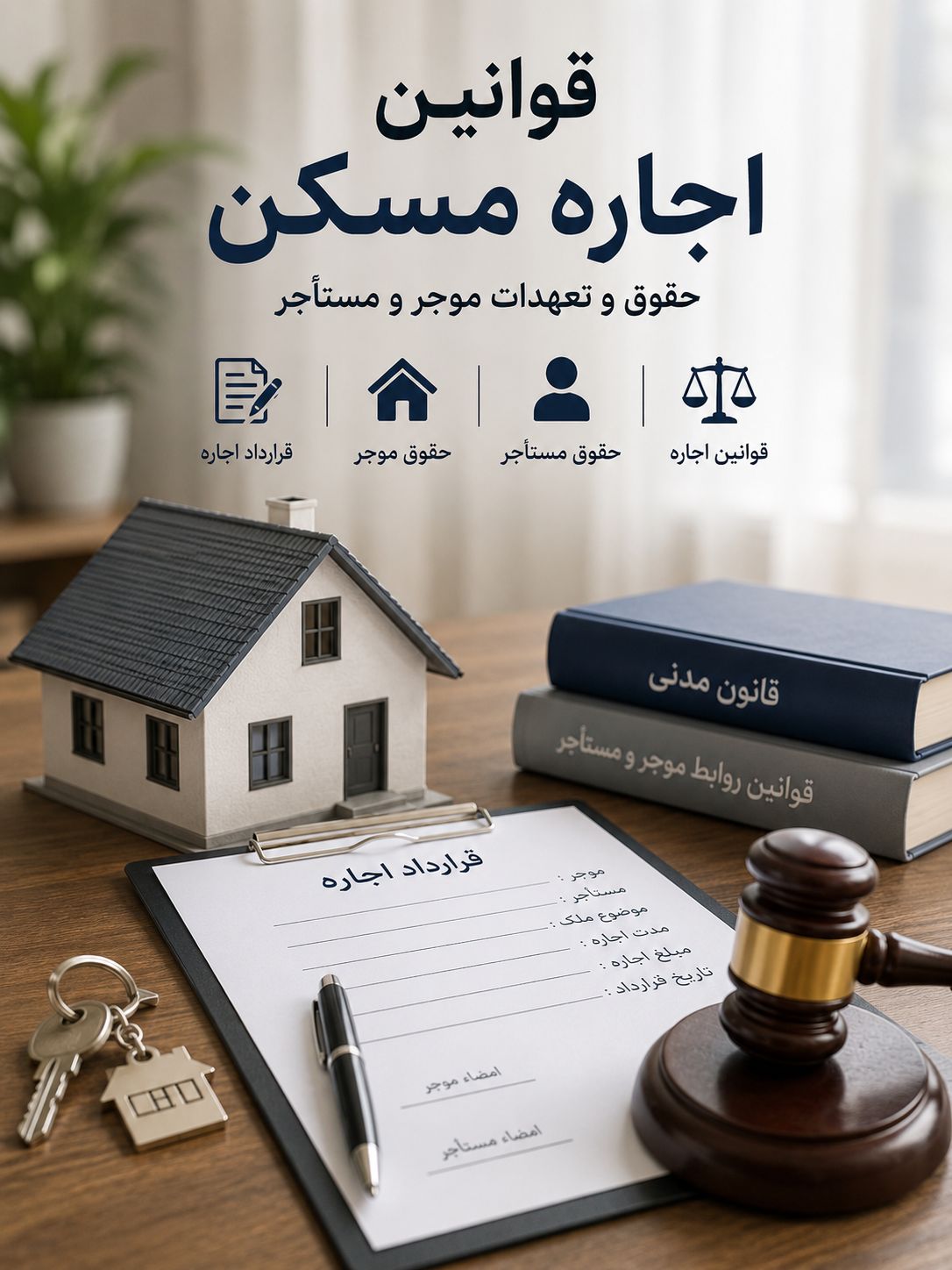 قوانین اجاره مسکن؛ حقوق و تعهدات موجر و مستاجر در قرارداد اجاره قوانین اجاره مسکن؛ حقوق و تعهدات موجر و مستاجر در قرارداد اجاره